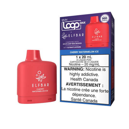 Stlth Loop Max x ELFBAR 50k Cherry Watermelon ICE