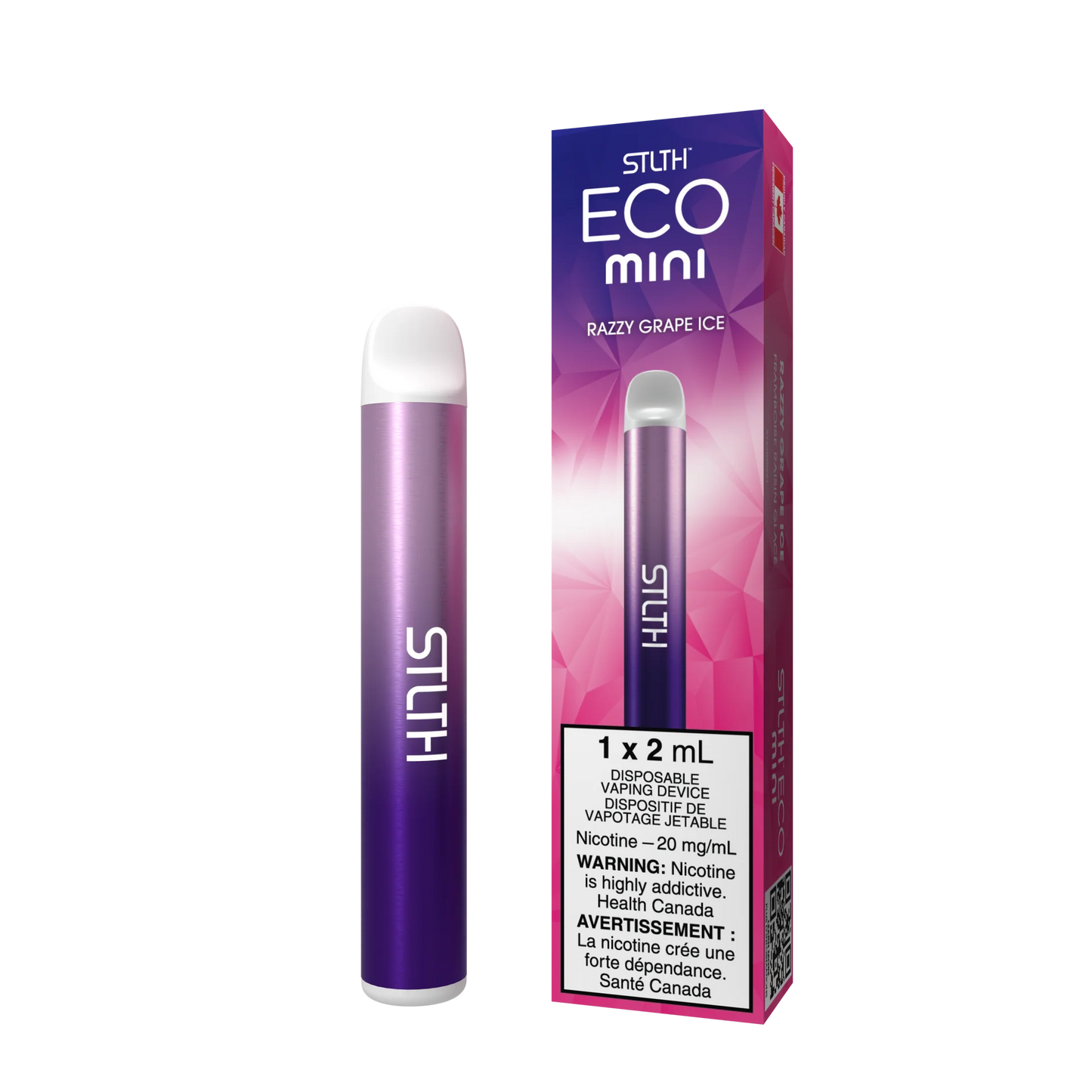 Stlth eco mini razzy grape ice (Provincial)