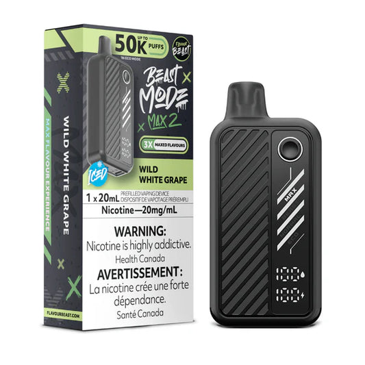 Flavour Beast Max2 50k Wild White Grape (Provincial Tax)