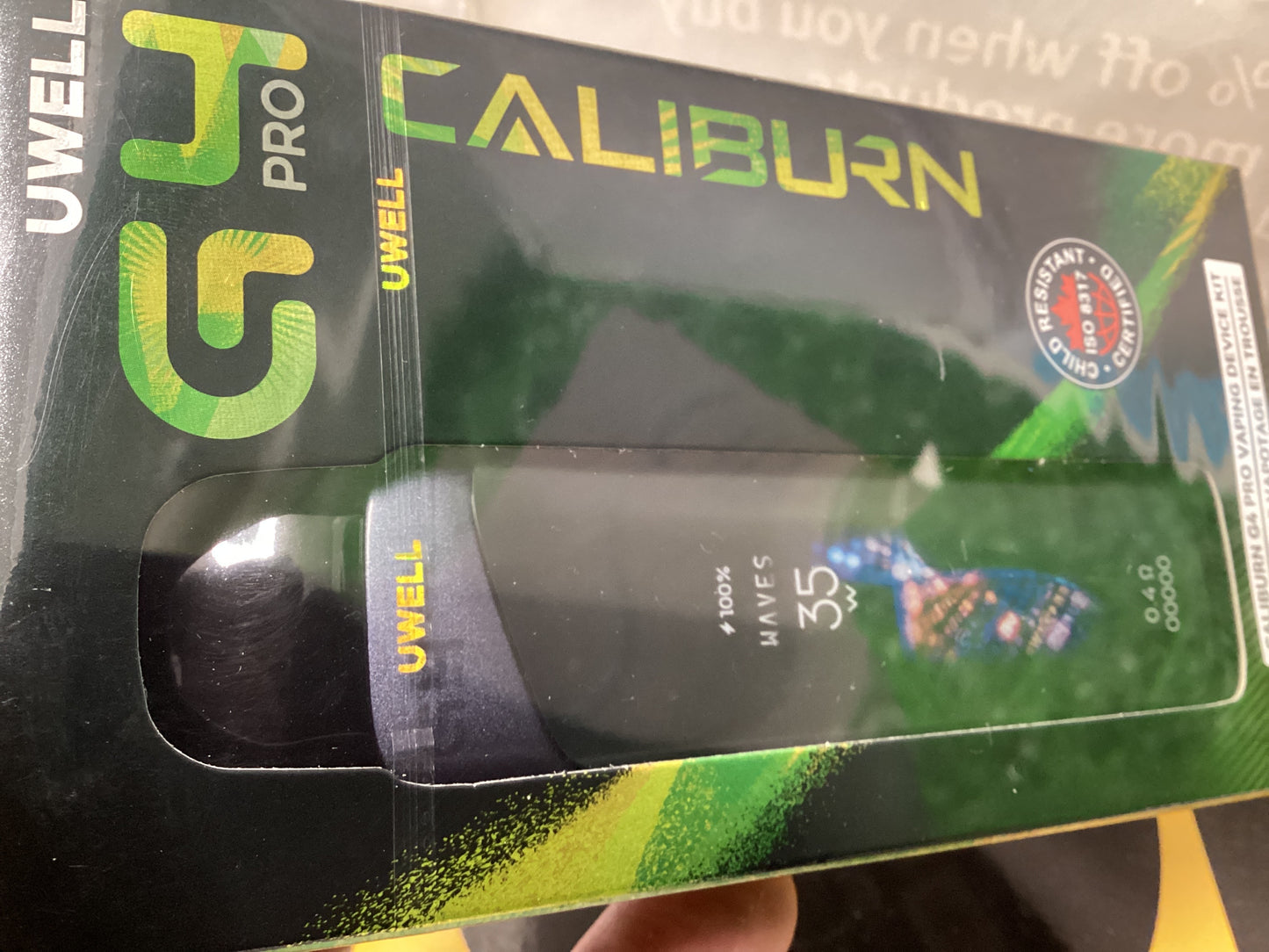 UWELL Caliburn g4 pro pod kit - ink blue