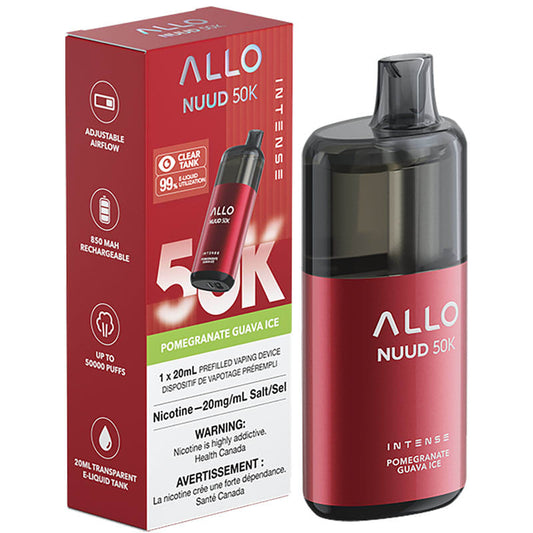 Allo NUUD 50k Pomegranate Guava Ice (Provincial Tax)