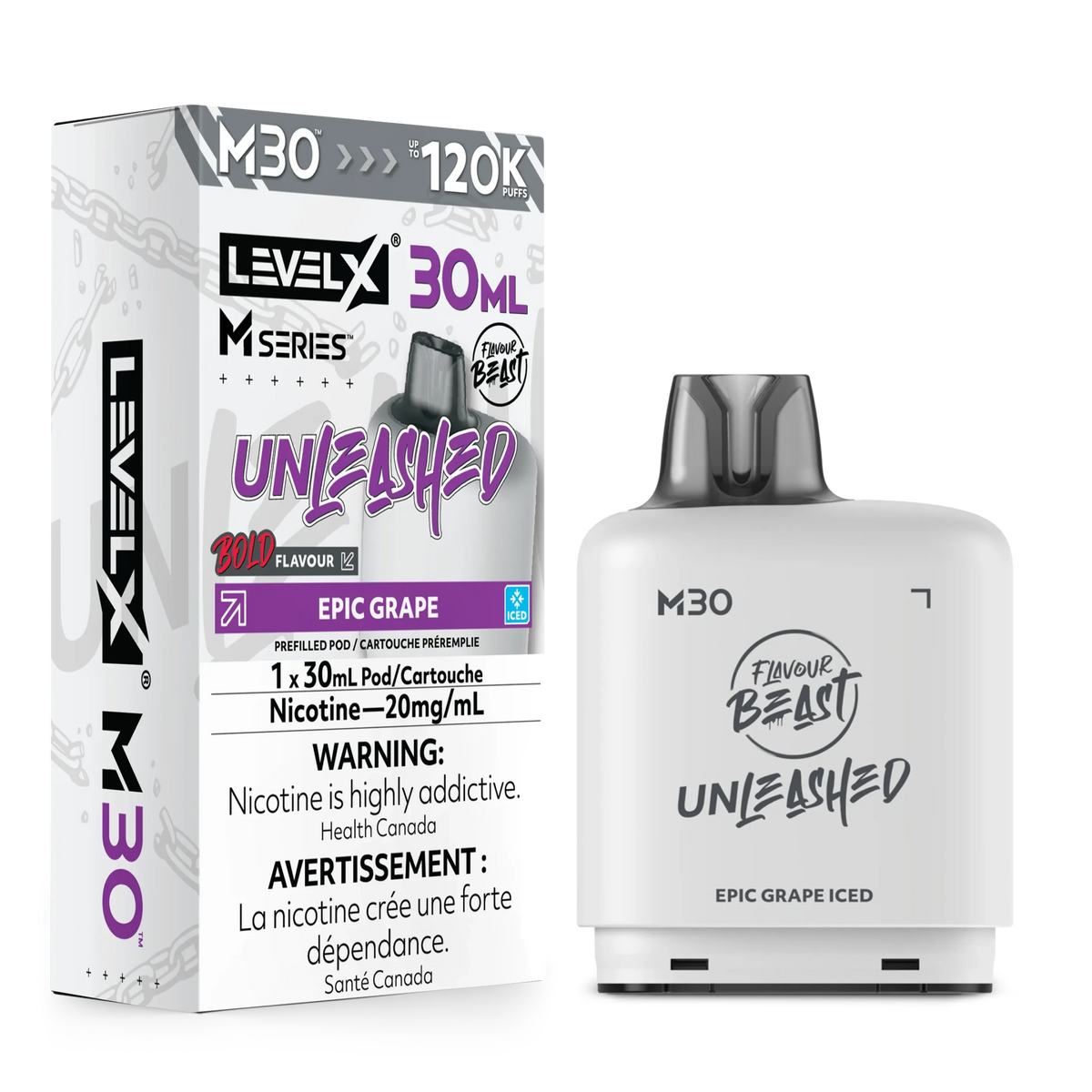 Flavour Beast Level X 120k Epic Grape (Provincial Tax)