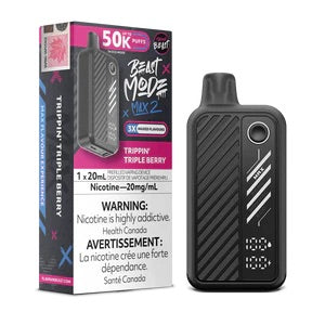 Flavour Beast Max 2 50k Trippin’ Triple Berry ( provincial tax )