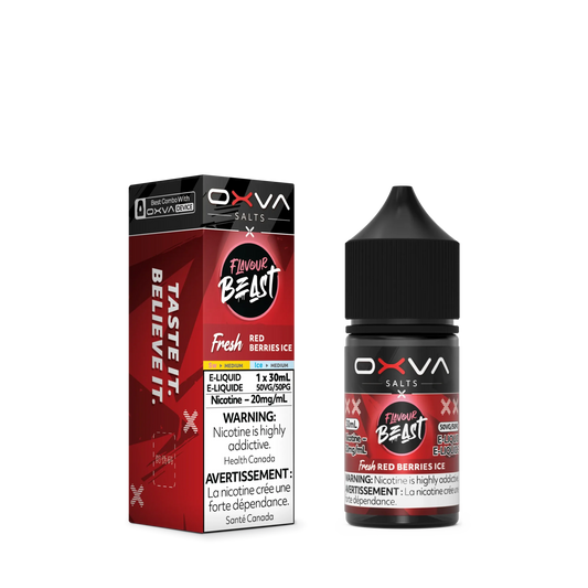 Flavour Beast x OXVA E-Liquid 20mg Fresh Red Berries Ice