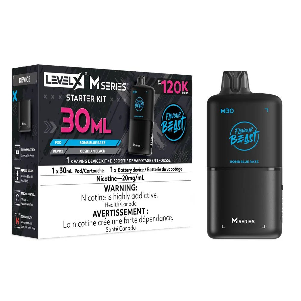 Flavour Beast Starter kit 120k Bomb Blue Razz (Provincial Tax)