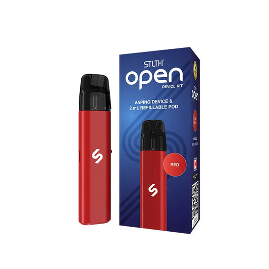 Stlth Open Refillable Device Red