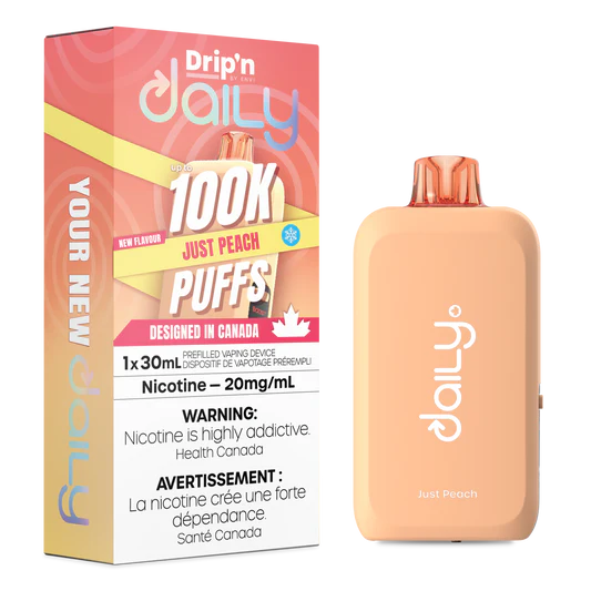 Drip’n daily 100K Just Peach