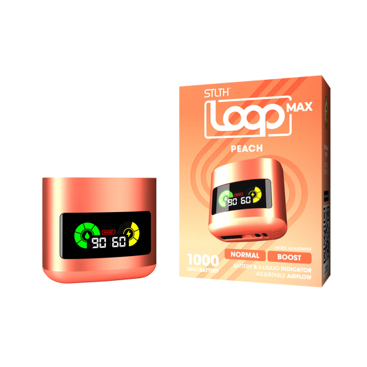 Stlth Loop Max Peach 1000 mah Battery