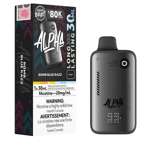 Flavour Beast Alpha 80K Bomb Blue Razz