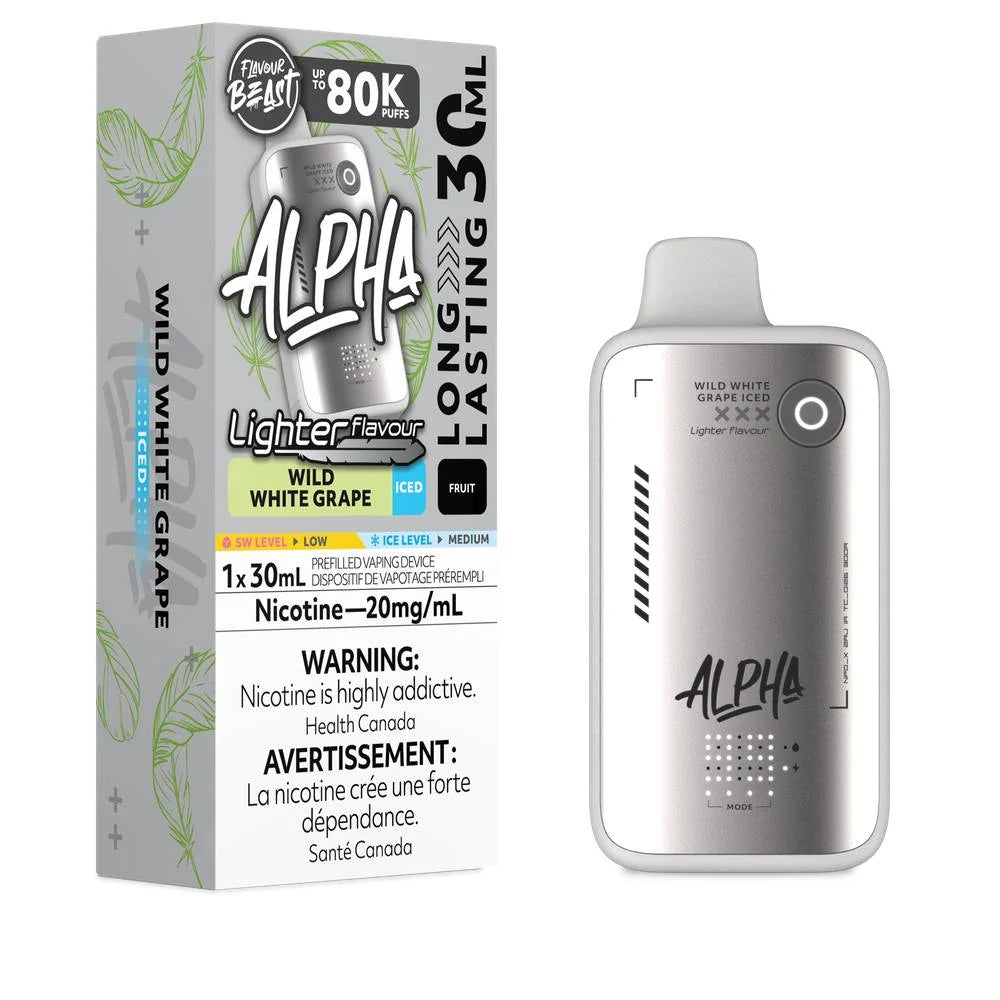 Flavour Beast Alpha LS Wild White Grape