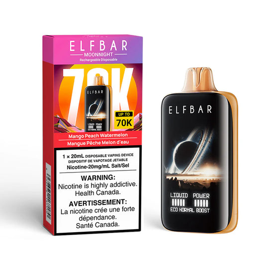 ELFBAR Moonlight 70k Mango Peach Watermelon (Provincial Tax)