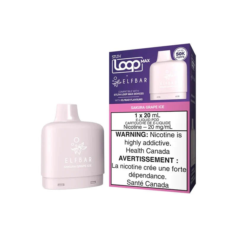 Stlth Loop Max x ELFBAR 50k Sakura Grape ICE