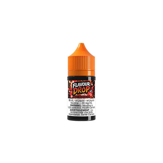 Flavour Drop E-Liquid 20mg/30ml Razz Mango ice(Provincial Tax)