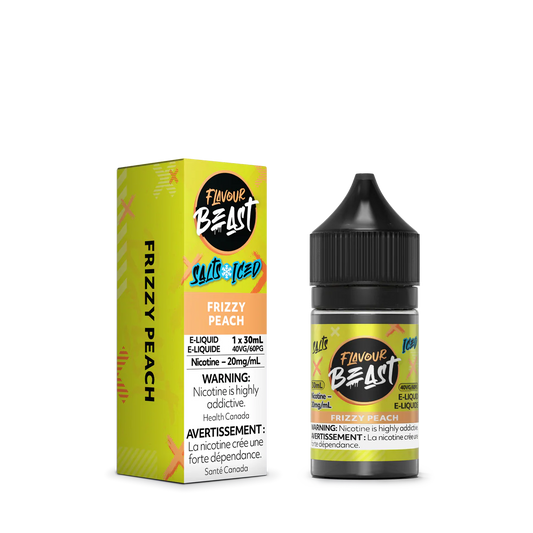 Flavour beast E-liquid 20mg/30ml Frizzy Peach Ice