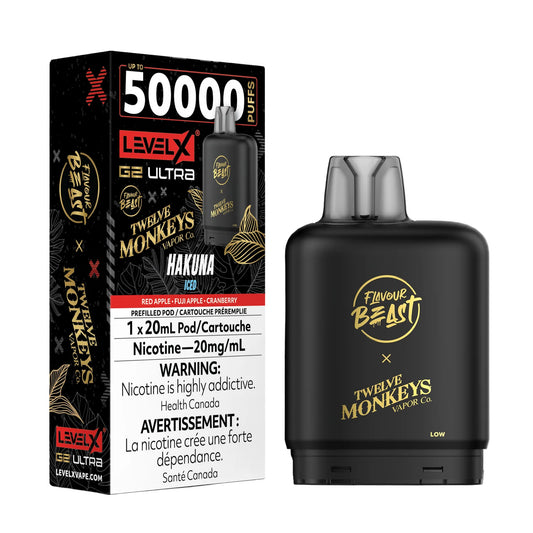Flavour Beast Level X G2 Ultra 50k Hakuna*