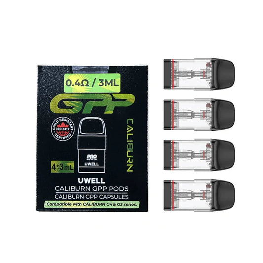 UWELL Caliburn GPP Replacement Pod 0.4 ohm 3ml