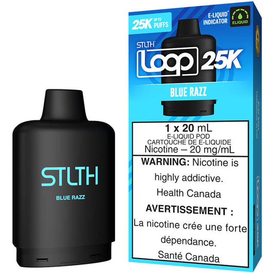 Stlth Loop 25k blue razz (Provincial tax)
