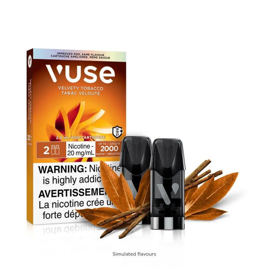 Vuse ePod 20mg Velvety Tobacco x2 (Provincial Tax)