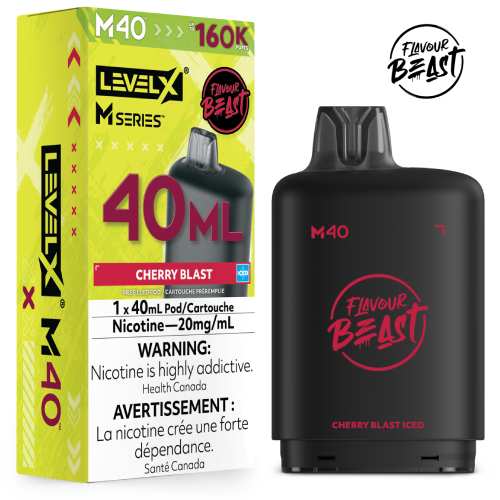 Flavour Beast Level X 160k Cherry Blast (Provincial Tax)