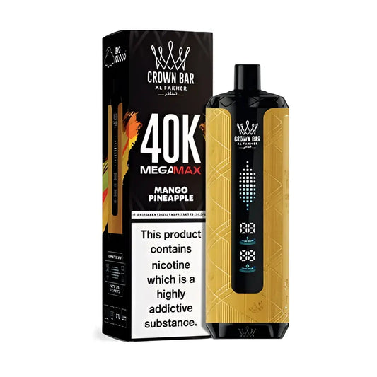 Crown bar al fakher 40k megamax mango pineapple