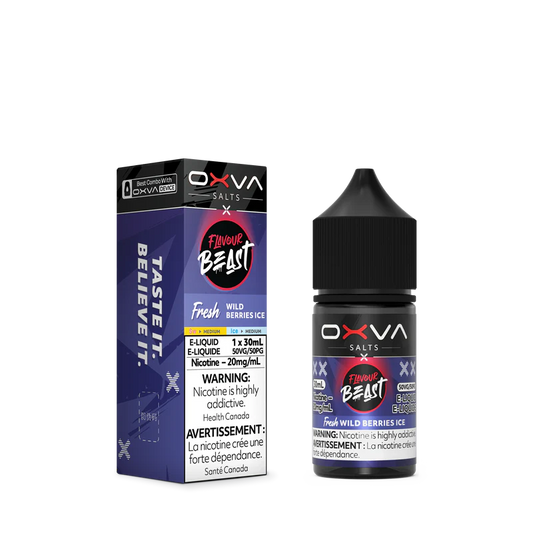 Flavour Beast x OXVA E-Liquid 20mg Fresh Wild Berries Ice