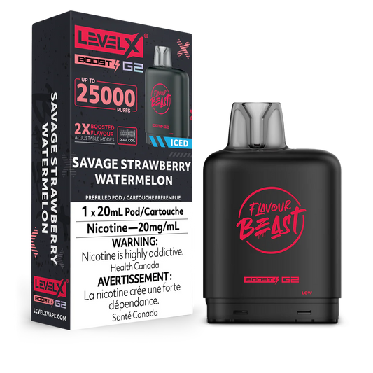 Flavour Beast Level x Boost G2 25k Savage Strawberry Watermelon*