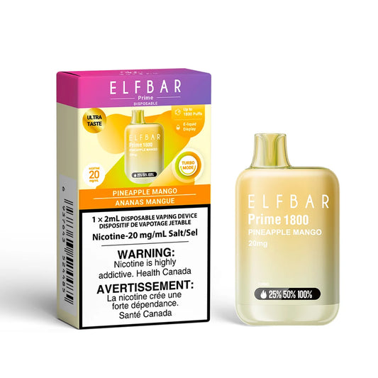 Elfbar 1800 Pineapple Mango (Provincial Tax)