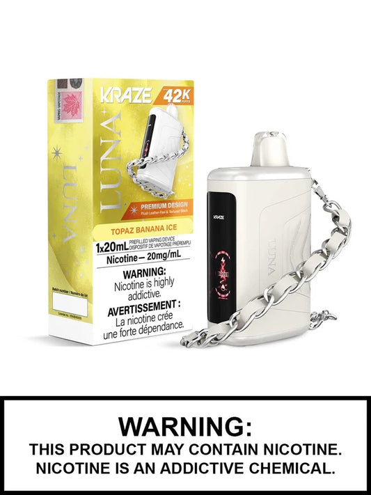 Kraze Luna 42k topaz banana ice(provincial tax)