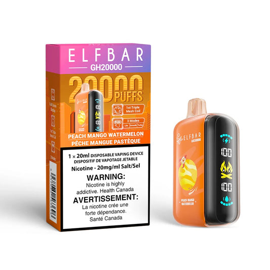 ELFBAR GH 20000 Peach Mango watermelon( provincial tax )