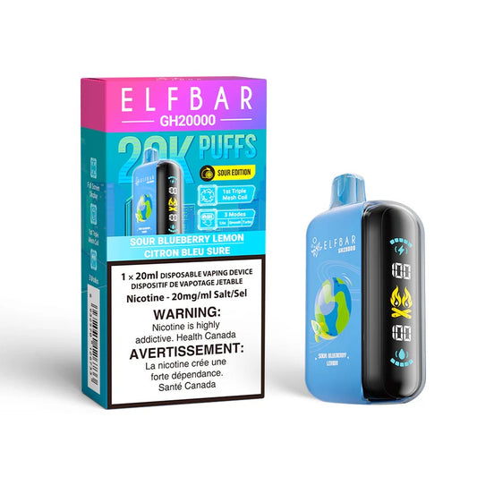 ELFBAR GH 20000 Sour Blueberry Lemon ( provincial tax )