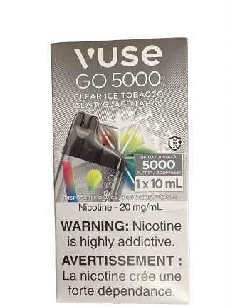 Vuse Go 5000 Clear Ice Tobacco