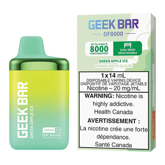 GEEKBAR DF8000 green apple ice