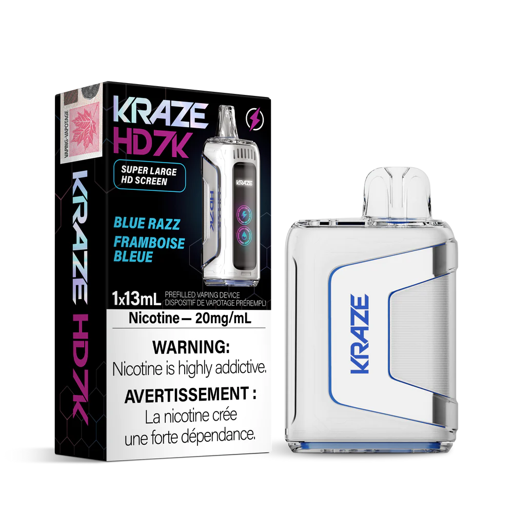 KRAZE HD 7K blue razz