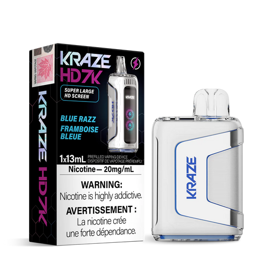 KRAZE HD 7K blue razz