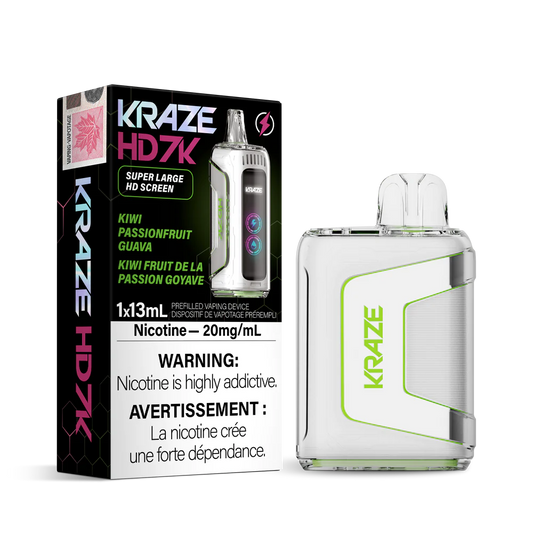 KRAZE HD 7K kiwi passionfruit guava