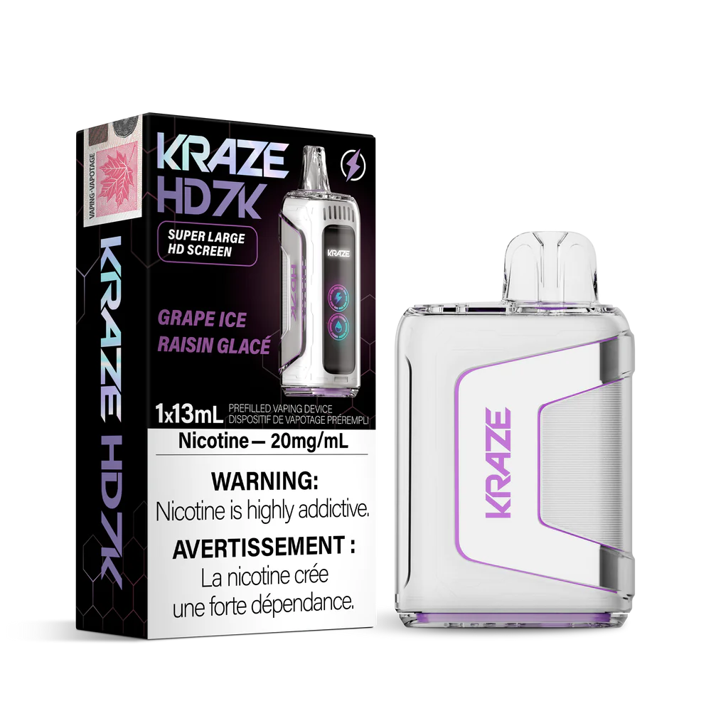 KRAZE HD 7K grape ice