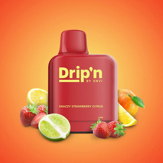 Drip’n level x pods snazzy strawberry citrus