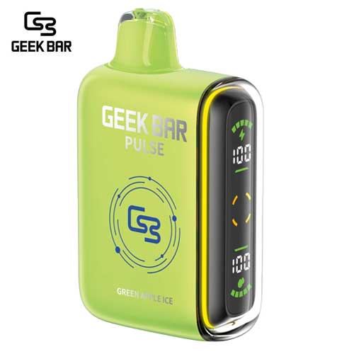 Geek Bar Pulse 9000 Green Apple Ice