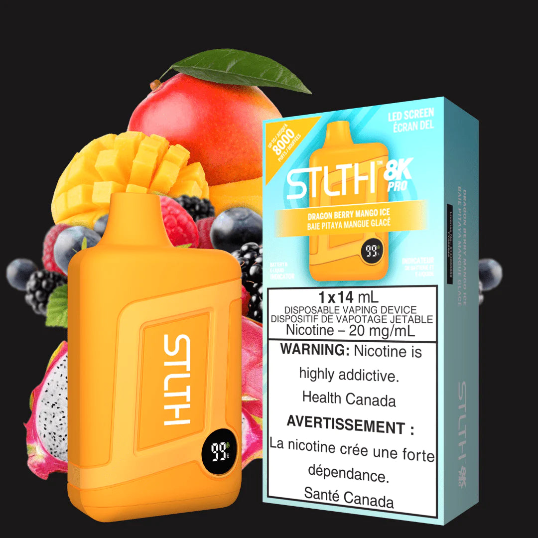 Stlth 8k pro dragon berry mango ice