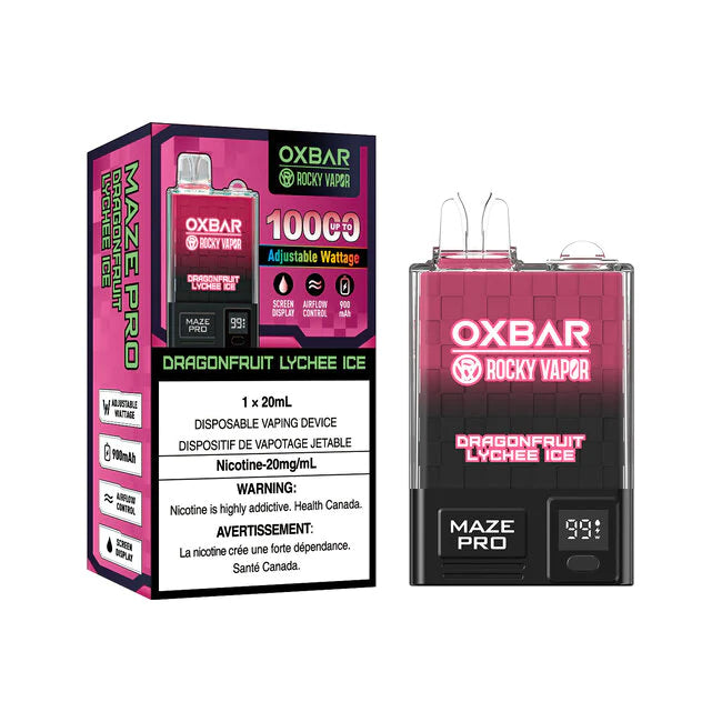 OXBAR 10000 Dragonfruit Lychee Ice