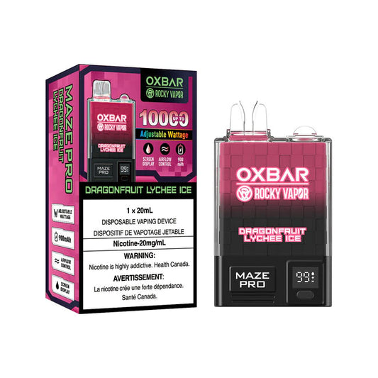 OXBAR 10000 Dragonfruit Lychee Ice