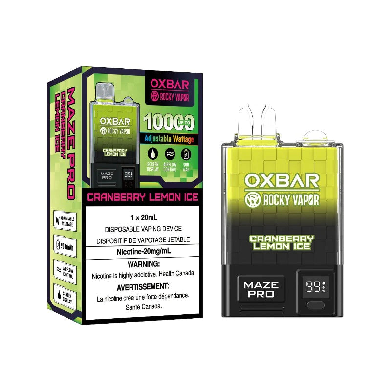 OXBAR 10000 Cranberry Lemon Ice