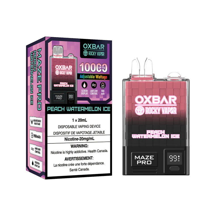 OXBAR 10000 Peach Watermelon Ice