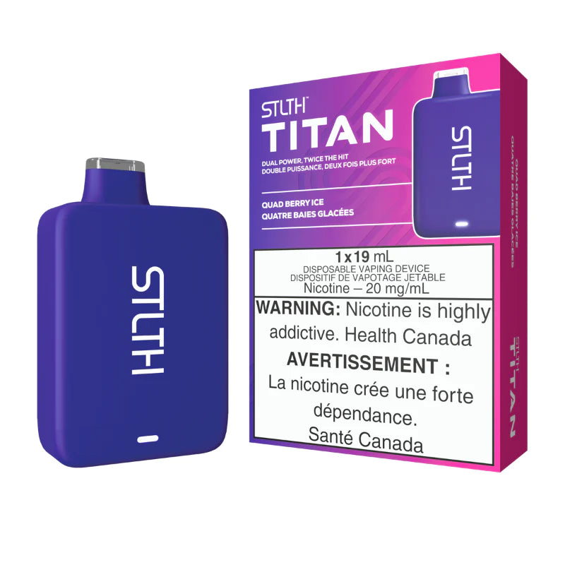 Stlth titan 10k Quad Berry Ice