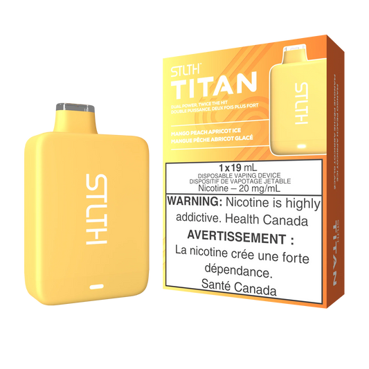 Stlth titan 10k Mango Peach Apricot Ice