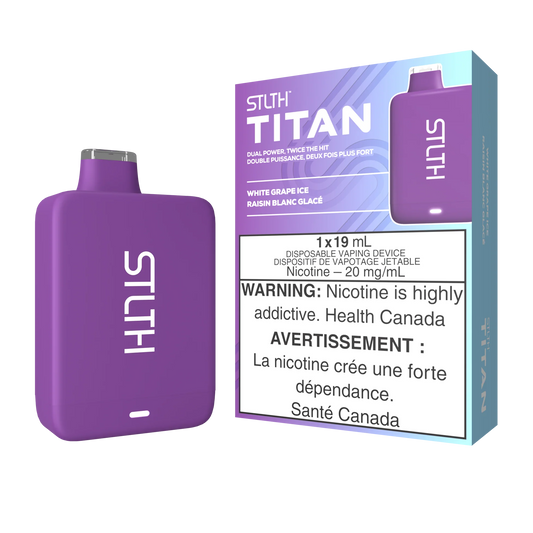 Stlth titan 10k White Grape Ice