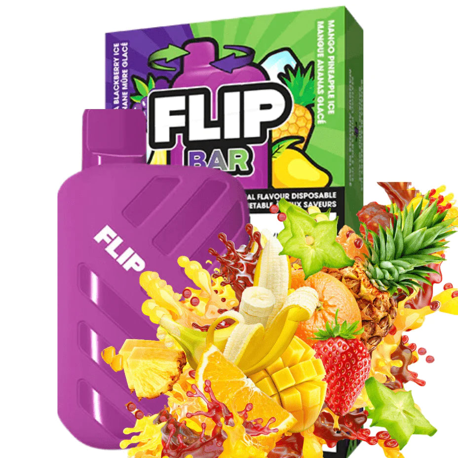 FLIPBAR 9000 Banana Blackberry Ice And Mango Pineapple Ice