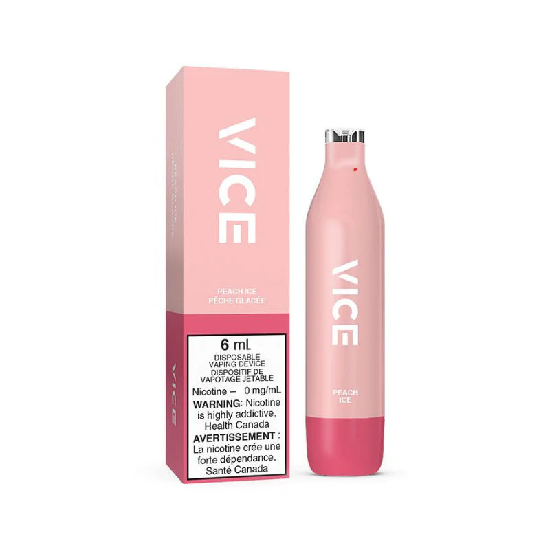 Vice 2500 Nicotine Free Peach Ice