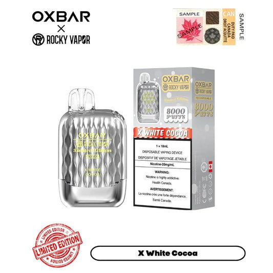 OXBAR 8000 X White Cocoa