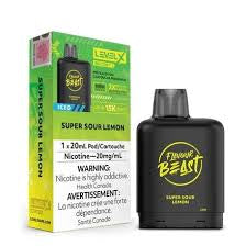 Flavour Beast Level X Boost 15K Super Sour Lemon